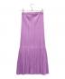 PLEATS PLEASE（プリーツプリーズ）の古着「イージープリーツスカート」｜バイオレット