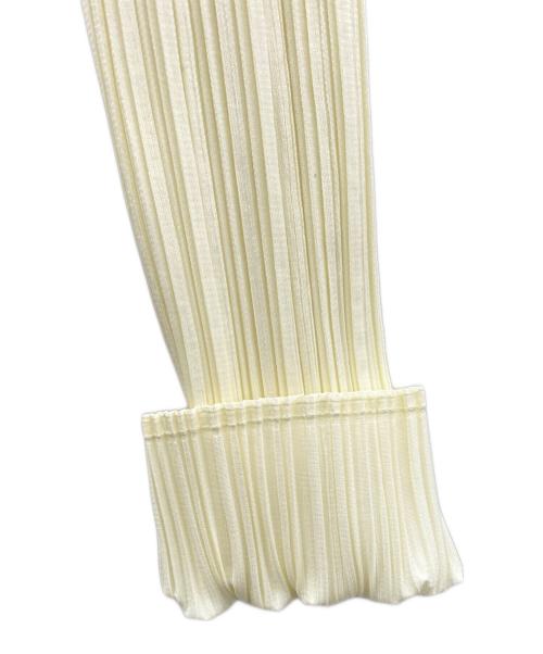 PLEATS PLEASE（プリーツプリーズ）PLEATS PLEASE (プリーツプリーズ) 長袖カットソー アイボリー サイズ:SIZE 3の古着・服飾アイテム