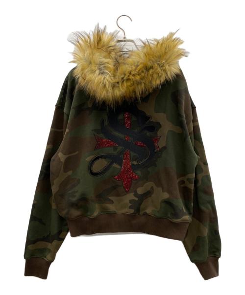 SUPPLIER（サプライヤー）SUPPLIER (サプライヤー) ジップパーカー オリーブ サイズ:SIZE Sの古着・服飾アイテム