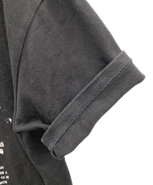 DALL CLOTHING（ダルクロージング）DALL CLOTHING (ダルクロージング) 半袖カットソー ブラック サイズ:Ｍの古着・服飾アイテム
