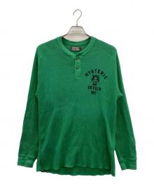 Hysteric Glamour（ヒステリックグラマー）の古着「長袖カットソー」｜グリーン