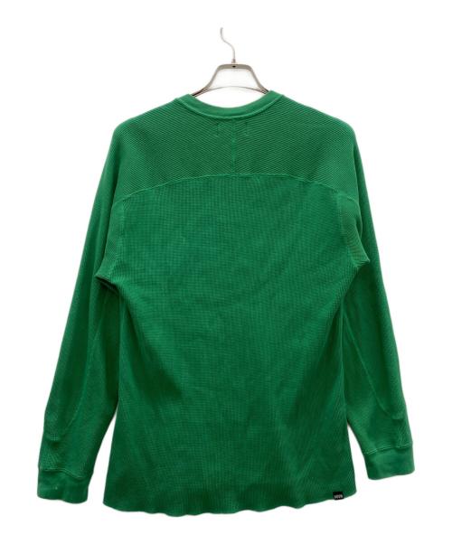 Hysteric Glamour（ヒステリックグラマー）Hysteric Glamour (ヒステリックグラマー) 長袖カットソー グリーン サイズ:Mの古着・服飾アイテム