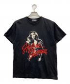 Hysteric Glamourヒステリックグラマー）の古着「半袖カットソー」｜ブラック