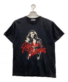 Hysteric Glamour（ヒステリックグラマー）の古着「半袖カットソー」｜ブラック