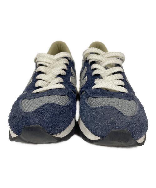 NEW BALANCE（ニューバランス）NEW BALANCE (ニューバランス) CarHartt (カーハート) スニーカー ネイビー サイズ:26.5の古着・服飾アイテム