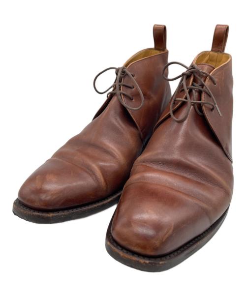 YANKO（ヤンコ）YANKO (ヤンコ) チャッカーブーツ ブラウン サイズ:7の古着・服飾アイテム