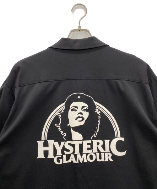 Hysteric Glamour（ヒステリックグラマー）Hysteric Glamour (ヒステリックグラマー) 半袖シャツ ブラック サイズ:SIZE Lの古着・服飾アイテム