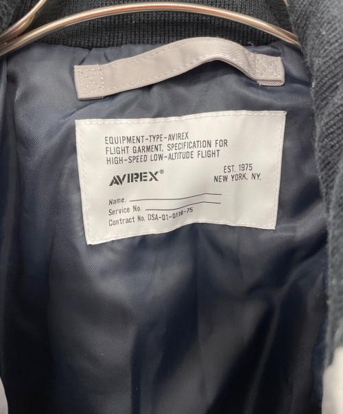 AVIREX（アヴィレックス）AVIREX (アヴィレックス) ステンシルジャケット グレー サイズ:Lの古着・服飾アイテム