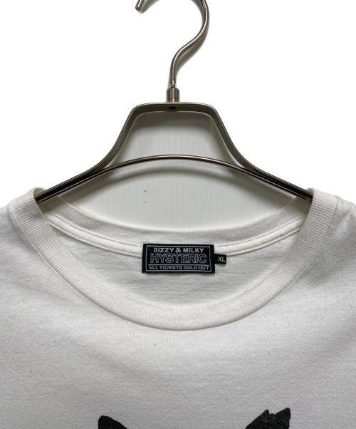 Hysteric Glamour（ヒステリックグラマー）Hysteric Glamour (ヒステリックグラマー) 半袖カットソー ホワイト サイズ:SIZE XLの古着・服飾アイテム