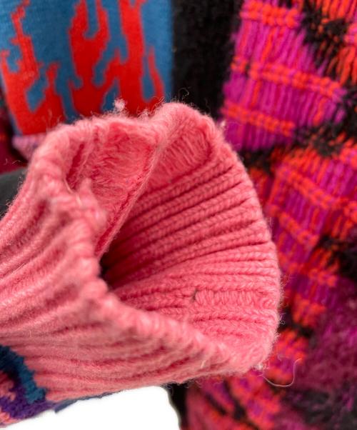 DIESEL（ディーゼル）DIESEL (ディーゼル) 厚手ニット マルチカラー サイズ:XSの古着・服飾アイテム