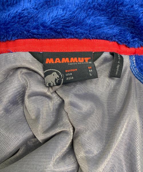 MAMMUT（マムート）MAMMUT (マムート) フリースジャケット ブルー サイズ:Lの古着・服飾アイテム