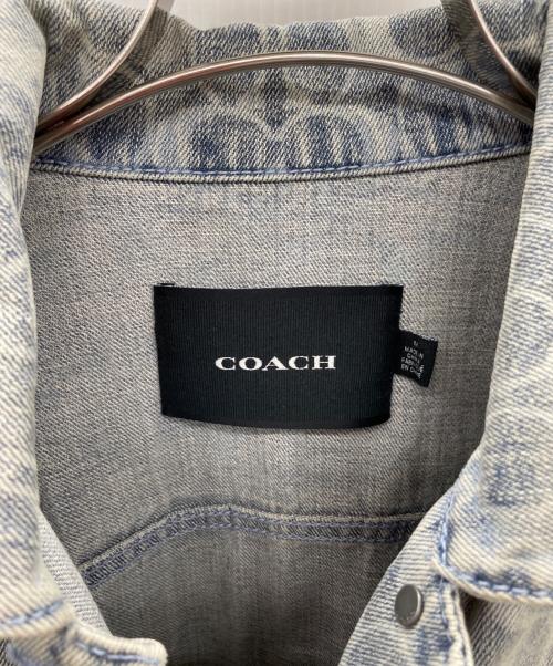 COACH（コーチ）COACH (コーチ) デニムジャケット インディゴ サイズ:Ｍの古着・服飾アイテム