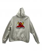 BOSS×RUSSELL ATHLETICボス×ラッセルアスレチック）の古着「プルオーバーパーカー」｜グレー