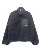 stussyステューシー）の古着「リバーシブルジャケット」｜ブラック