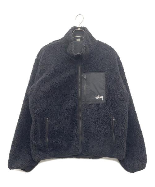 stussy（ステューシー）stussy (ステューシー) リバーシブルジャケット ブラック サイズ:XLの古着・服飾アイテム