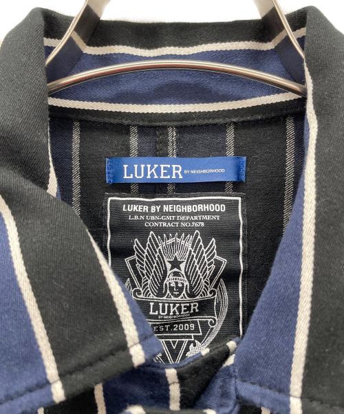 LUKER BY NEIGHBOR HOOD（ルーカーバイネイバーフッド）LUKER BY NEIGHBOR HOOD (ルーカーバイネイバーフッド) シャツジャケット ネイビー サイズ:Ｍの古着・服飾アイテム