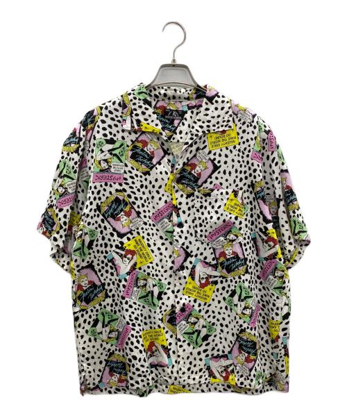 Hysteric Glamour（ヒステリックグラマー）Hysteric Glamour (ヒステリックグラマー) 半袖シャツ ホワイト サイズ:FREEの古着・服飾アイテム