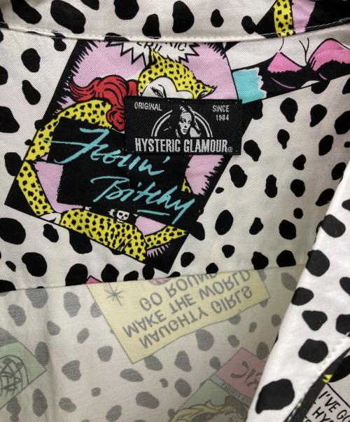 Hysteric Glamour（ヒステリックグラマー）Hysteric Glamour (ヒステリックグラマー) 半袖シャツ ホワイト サイズ:FREEの古着・服飾アイテム