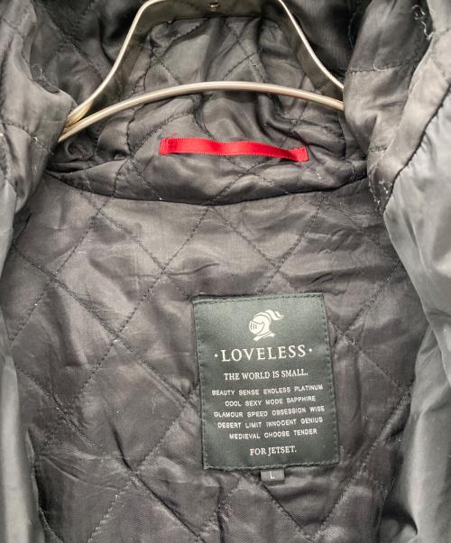 LOVELESS（ラブレス）LOVELESS (ラブレス) 中綿ジャケット ブラック サイズ:Lの古着・服飾アイテム