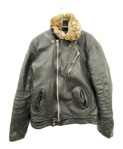 glamb（グラム）glamb (グラム) レザージャケット ブラック サイズ:3の古着・服飾アイテム