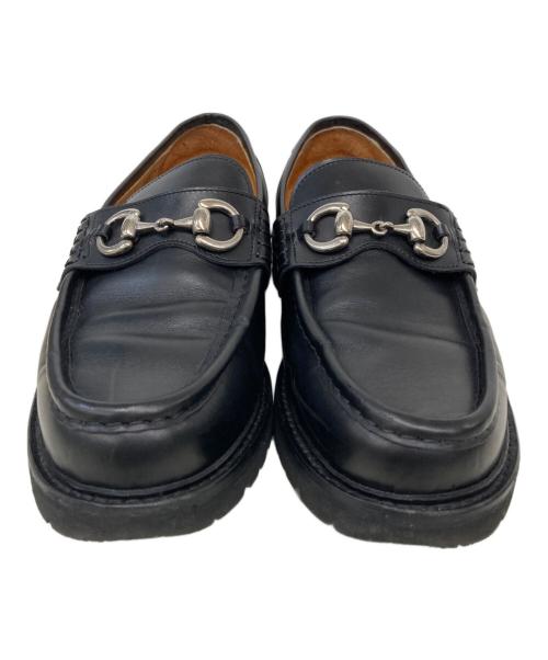 berwick（バーウィック）berwick (バーウィック) ビットコインローファー ブラック サイズ:26.5cmの古着・服飾アイテム