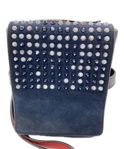 Christian Louboutin（クリスチャン・ルブタン）Christian Louboutin (クリスチャン・ルブタン) ショルダーバッグ ネイビーの古着・服飾アイテム