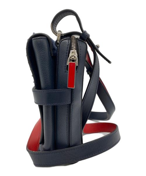 Christian Louboutin（クリスチャン・ルブタン）Christian Louboutin (クリスチャン・ルブタン) ショルダーバッグ ネイビーの古着・服飾アイテム
