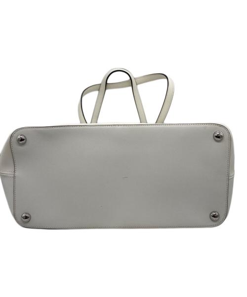 MICHAEL KORS（マイケルコース）MICHAEL KORS (マイケル・コース) トートバッグ ホワイトの古着・服飾アイテム