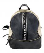 MICHAEL KORSマイケル・コース）の古着「リュック」｜ブラック×ホワイト