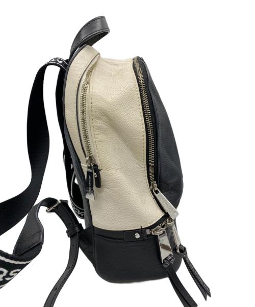 MICHAEL KORS（マイケル・コース）MICHAEL KORS (マイケル・コース) リュック ブラック×ホワイトの古着・服飾アイテム