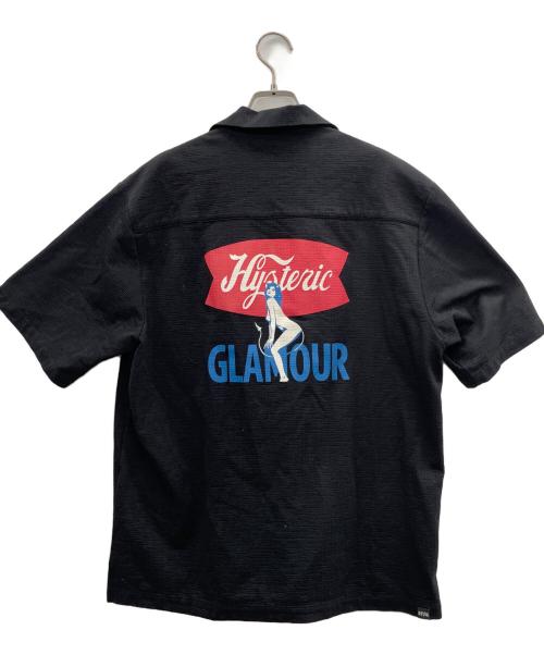 Hysteric Glamour（ヒステリックグラマー）Hysteric Glamour (ヒステリックグラマー) 半袖シャツ ブラック サイズ:Ｍの古着・服飾アイテム