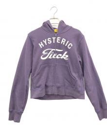 Hysteric Glamour（ヒステリックグラマー）の古着「ジップパーカー」｜パープル