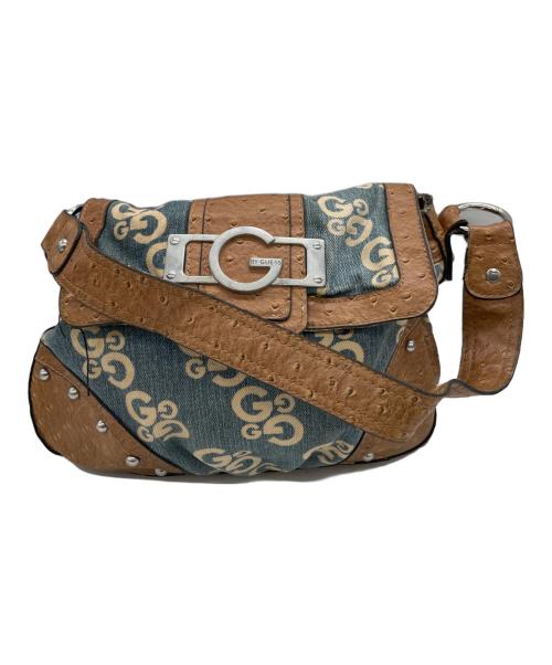 GUESS（ゲス）GUESS (ゲス) ワンショルダーバッグ ネイビーの古着・服飾アイテム