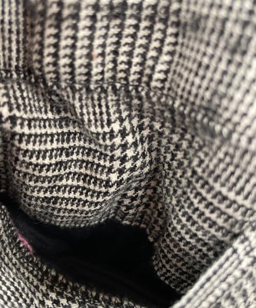 tricot COMME des GARCONS（トリココムデギャルソン）tricot COMME des GARCONS (トリココムデギャルソン) イージーワイドパンツ ブラック×ホワイト サイズ:Sの古着・服飾アイテム