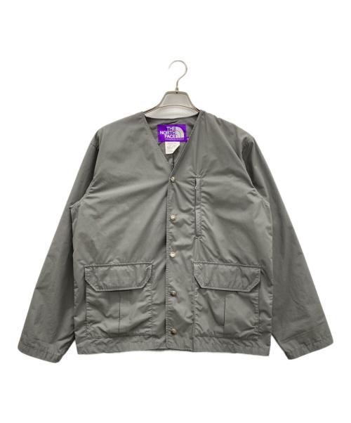 THE NORTHFACE PURPLELABEL（ザ・ノースフェイス パープルレーベル）THE NORTHFACE PURPLELABEL (ザ・ノースフェイス パープルレーベル) Midweight 65/35 Hopper Field Cardigan グレー サイズ:SIZE Mの古着・服飾アイテム