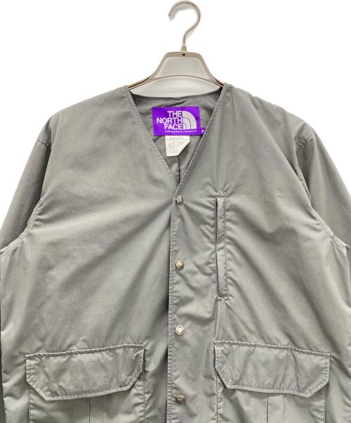 THE NORTHFACE PURPLELABEL（ザ・ノースフェイス パープルレーベル）THE NORTHFACE PURPLELABEL (ザ・ノースフェイス パープルレーベル) Midweight 65/35 Hopper Field Cardigan グレー サイズ:SIZE Mの古着・服飾アイテム