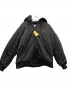 AVIREXアヴィレックス）の古着「中綿ジャケット」｜ブラック