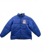 AVIREXアヴィレックス）の古着「中綿ジャケット」｜ブルー