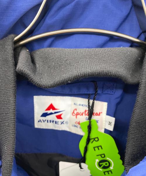 AVIREX（アヴィレックス）AVIREX (アヴィレックス) 中綿ジャケット ブルー サイズ:Ｍ 未使用品の古着・服飾アイテム