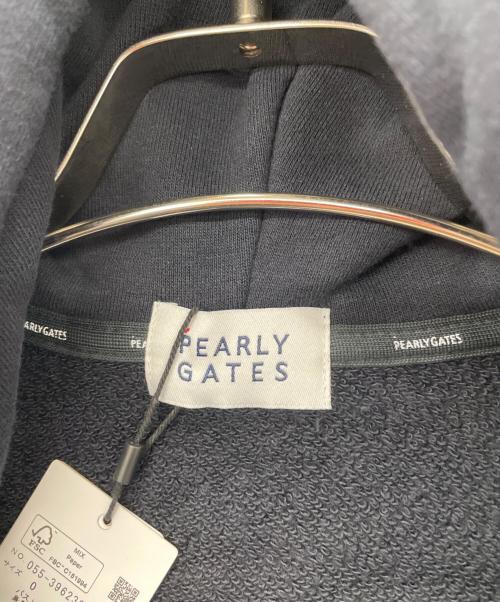 PEARLY GATES（パーリーゲイツ）PEARLY GATES (パーリーゲイツ) パーカー ブラック 未使用品の古着・服飾アイテム