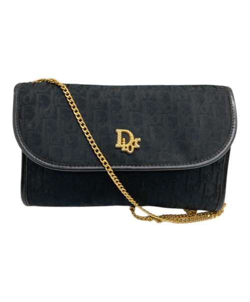 Christian Dior（クリスチャン ディオール）Christian Dior (クリスチャン ディオール) チェーンショルダーバッグ ブラックの古着・服飾アイテム