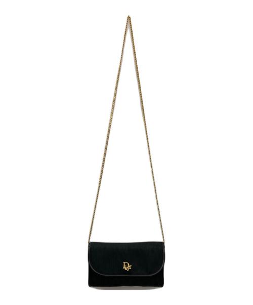 Christian Dior（クリスチャン ディオール）Christian Dior (クリスチャン ディオール) チェーンショルダーバッグ ブラックの古着・服飾アイテム