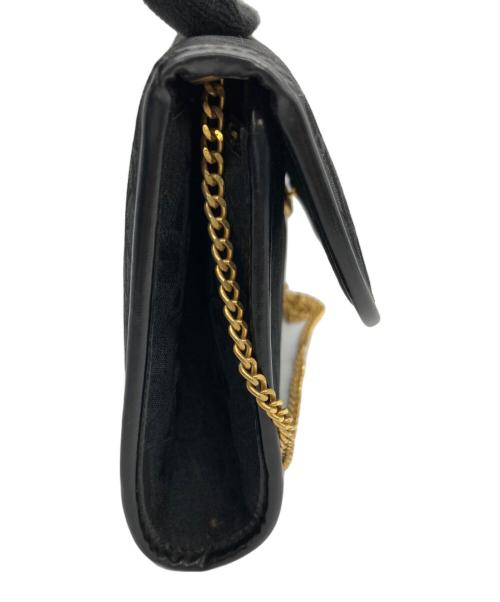 Christian Dior（クリスチャン ディオール）Christian Dior (クリスチャン ディオール) チェーンショルダーバッグ ブラックの古着・服飾アイテム