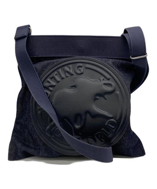 HUNTING WORLD（ハンティングワールド）HUNTING WORLD (ハンティングワールド) デニムショルダーバッグ インディゴの古着・服飾アイテム