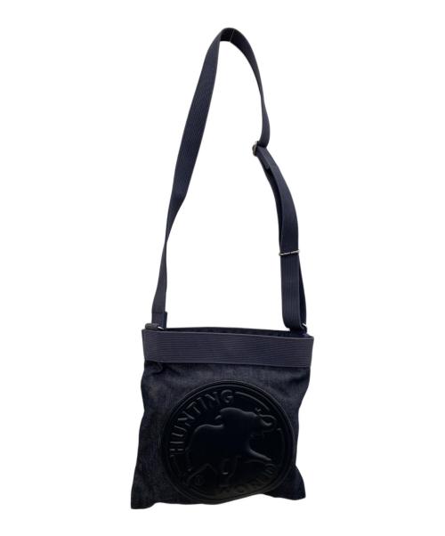 HUNTING WORLD（ハンティングワールド）HUNTING WORLD (ハンティングワールド) デニムショルダーバッグ インディゴの古着・服飾アイテム