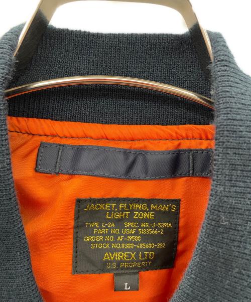 AVIREX（アヴィレックス）AVIREX (アヴィレックス) L-2 5th AIR FORCE ネイビー サイズ:Lの古着・服飾アイテム