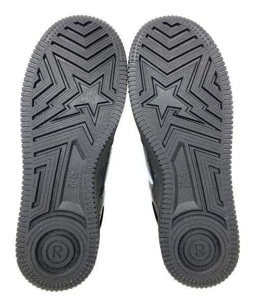 A BATHING APE（ア ベイシング エイプ）A BATHING APE (ア ベイシング エイプ) スニーカー ブラック サイズ:28cmの古着・服飾アイテム