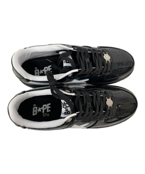 A BATHING APE（ア ベイシング エイプ）A BATHING APE (ア ベイシング エイプ) スニーカー ブラック サイズ:28cmの古着・服飾アイテム