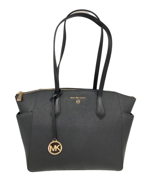 MICHAEL KORS（マイケルコース）MICHAEL KORS (マイケルコース) ハンドバッグ ブラックの古着・服飾アイテム