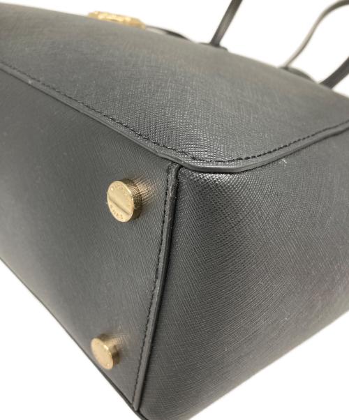 MICHAEL KORS（マイケルコース）MICHAEL KORS (マイケルコース) ハンドバッグ ブラックの古着・服飾アイテム